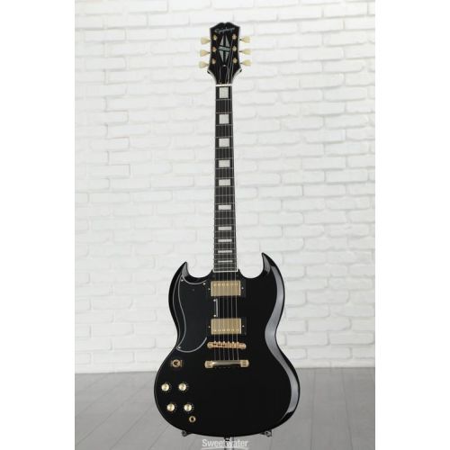  Epiphone SG Custom Left-handed Electric Guitar - Ebony