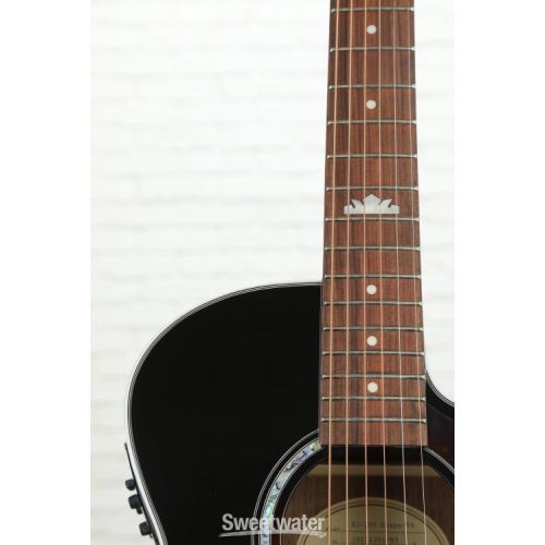  Epiphone J-200 EC Studio Parlor Acoustic-Electric Guitar - Vintage Sunburst