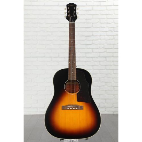  Epiphone J-45 Acoustic Guitar - Aged Vintage Sunburst Gloss