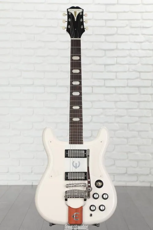  Epiphone Crestwood Custom (Tremotone) Electric Guitar - Polaris White