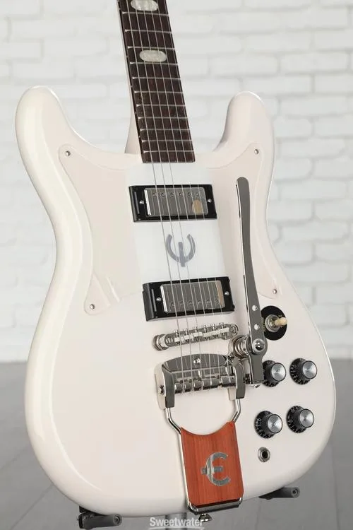  Epiphone Crestwood Custom (Tremotone) Electric Guitar - Polaris White