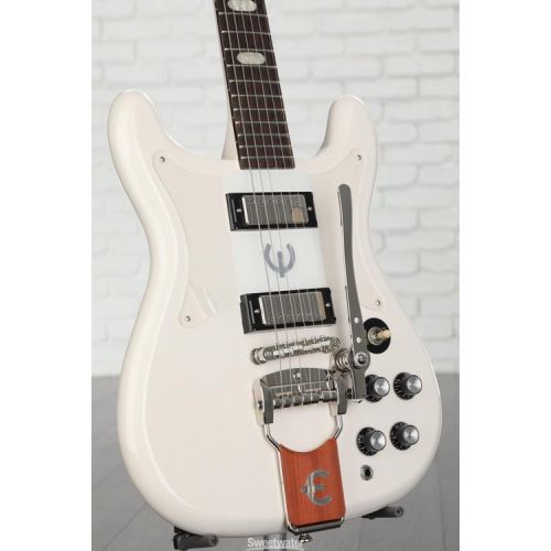  Epiphone Crestwood Custom (Tremotone) Electric Guitar - Polaris White