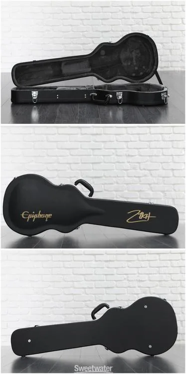  Epiphone 7-string Matt Heafy Les Paul Custom Origins Left-handed Electric Guitar - Bone White Demo