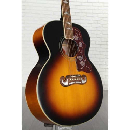  Epiphone J-200 Acoustic Guitar - Aged Vintage Sunburst Gloss