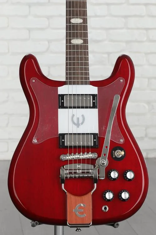 Epiphone Crestwood Custom (Tremotone) Electric Guitar - Cherry