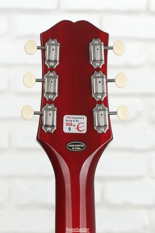  Epiphone Crestwood Custom (Tremotone) Electric Guitar - Cherry