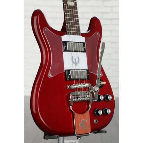  Epiphone Crestwood Custom (Tremotone) Electric Guitar - Cherry