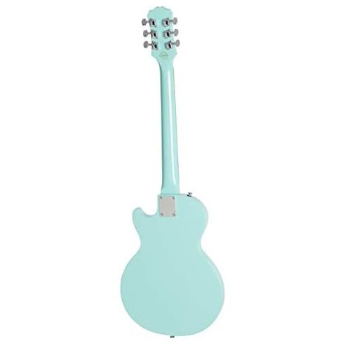  Epiphone Les Paul SL Starter Pack (Includes Mini Amp, Gigbag, Tuner, Picks, and Strap), Turquoise