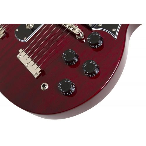  Epiphone EGDNCHNH3 Solid-Body Electric Guitar, Cherry