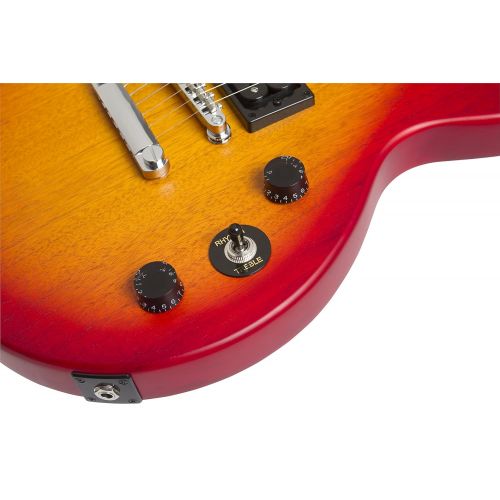  Epiphone Les Paul Special VE Solid-Body Electric Guitar, Heritage Cherry Sunburst