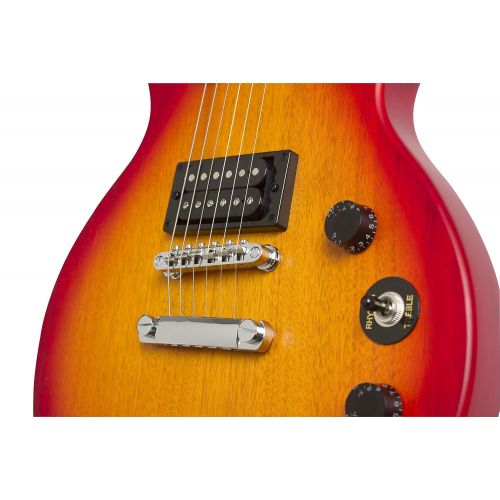  Epiphone Les Paul Special VE Solid-Body Electric Guitar, Heritage Cherry Sunburst