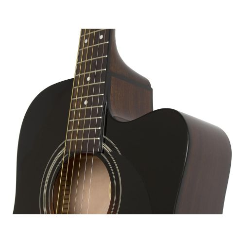  Epiphone EEFTVSCH1 FT-100CE Jumbo Acoustic Guitar, Vintage Sunburst
