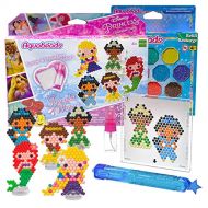 Epoch Aquabeads Disney Princess Character Gift Set with Pen, Aqua Beads Extra Refills and Five Stands Hours of Magical Fun