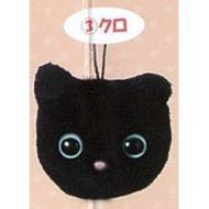 Epoch Nyanko stuffed strap black single item