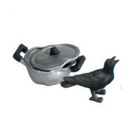 Epoch Crow and mouse: growth [9. crow E and bashed aluminum pot B] (single item)