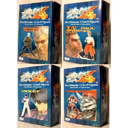  Epoch Tekken 4 Series 2 12 Figure Set Of 4