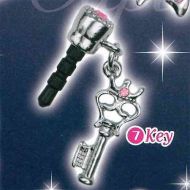 Glitter Jewel cap le smartphone dedicated accessories 7: Key Key Epoch Gachapon