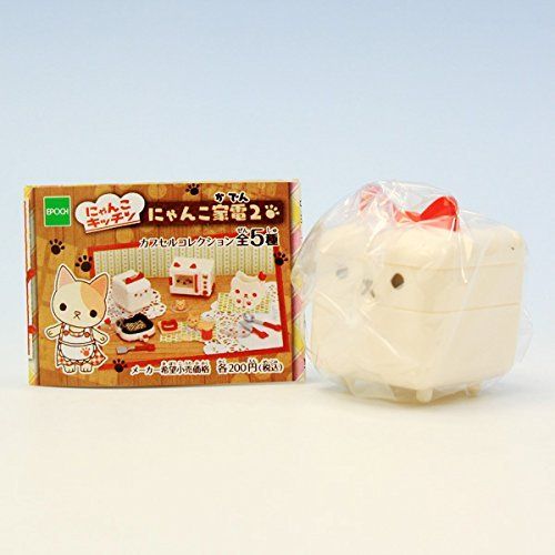  Japan Import Nyanko home bakery set (nyanko kitchen nyanko appliances 2 capsule collection cat cat Figures Collectibles Gacha Epoch)