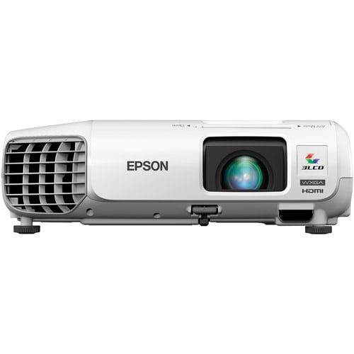 엡손 Epson V11H578020 PowerLite 9x Projector Series, 3000 Lumens, 1280 x 800 Pixels,1.2x Zoom