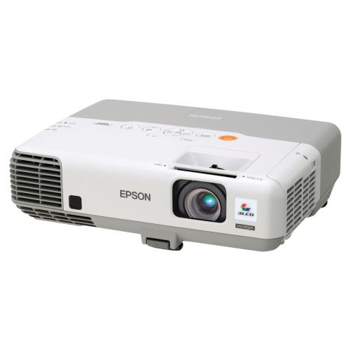 엡손 Epson PowerLite 935W Projector, 3700 Lumens, 1280 x 768 Pixels, 1.6x Zoom
