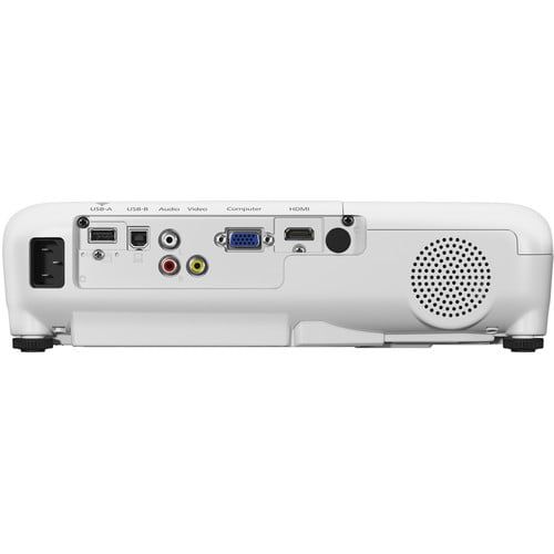 엡손 Epson VS355 WXGA 3,300 lumens color brightness (color light output) 3,300 lumens white brightness (white light output) HDMI 3LCD projector