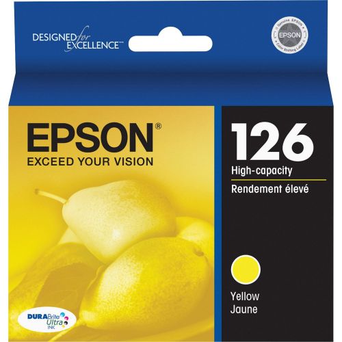 엡손 Epson T126220 (126) DURABrite Ultra High-Yield Ink, Cyan
