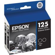 Epson, EPST125120D2, T125120D2 Ink Cartridge, 2  Pack