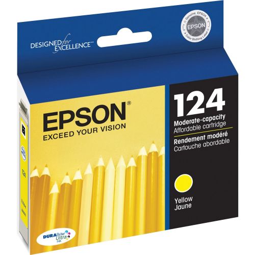 엡손 Epson, EPST124220, T124120220320420 Ink Cartridges, 1 Each