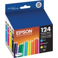 Epson 124 DURABrite Original BlackColor Combo Pack Ink Cartridge