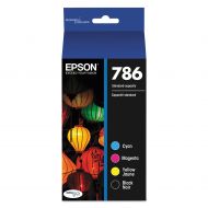 Epson T786120BCS (786) DURABrite Ultra Ink, BlackCyanMagentaYellow