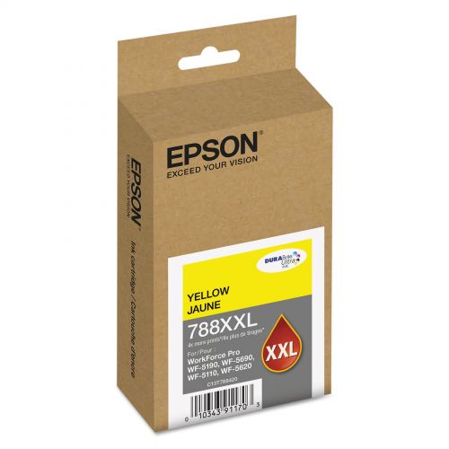엡손 Epson T788XXL420 (788XXL) DURABrite Ultra Extra High Capacity Yellow Ink