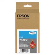 Epson (788XXL) DURABrite Ultra Extra High Capacity Cyan Ink Cartridge (4,000 Yield) T788XXL220
