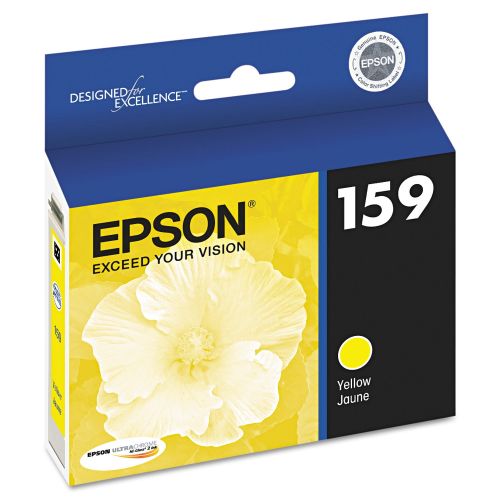 엡손 Epson, EPST159420, 159 UltraChrome Hi-Gloss 2 Ink Cartridge, 1 Each