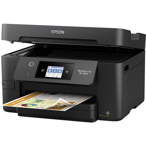 엡손 Epson WorkForce Pro WF-3820 All-in-One Inkjet Printer