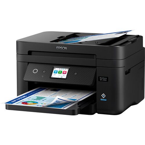 엡손 Epson WorkForce WF-2960 Wireless All-in-One Color Inkjet Printer