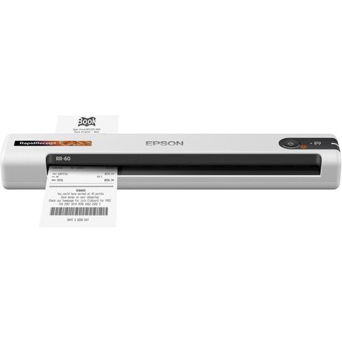 엡손 Epson RapidReceipt RR-60 Mobile Receipt and Color Document Scanner