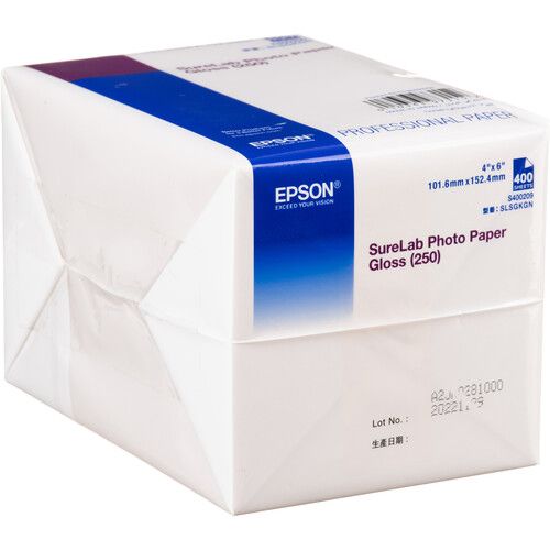 엡손 Epson Surelab Glossy Photo Paper (4 x 6
