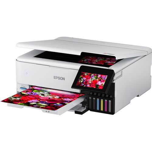 엡손 Epson EcoTank Photo ET-8500 Wireless Color All-in-One Supertank Printer