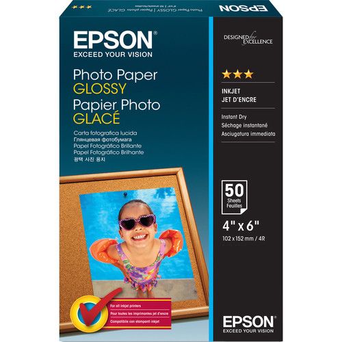 엡손 Epson Value Photo Paper Glossy (4 x 6