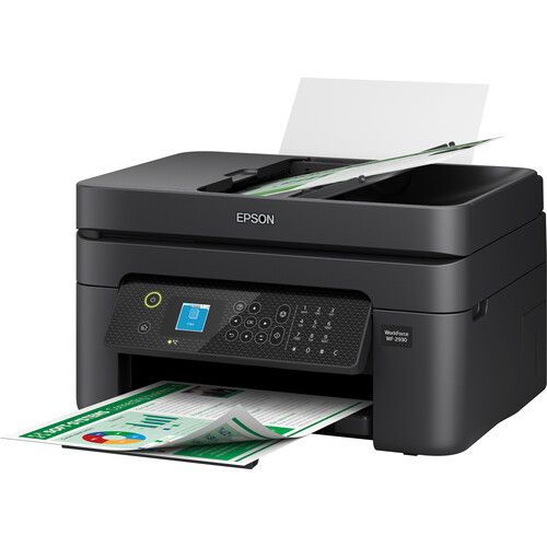 엡손 Epson WorkForce WF-2930 Wireless All-in-One Color Inkjet Printer