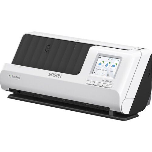 엡손 Epson DS-C480W Compact Desktop Document Scanner