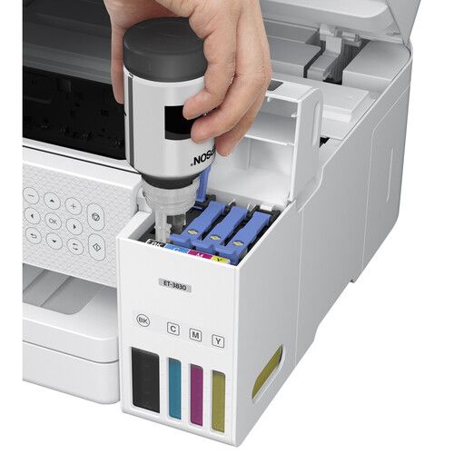 엡손 Epson EcoTank ET-3830 Wireless Color All-in-One Cartridge-Free Supertank Printer