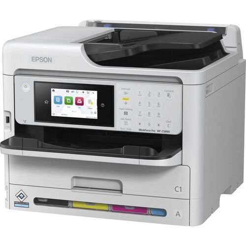 엡손 Epson WorkForce Pro WF-C5890 Wireless Color MFP Inkjet Printer