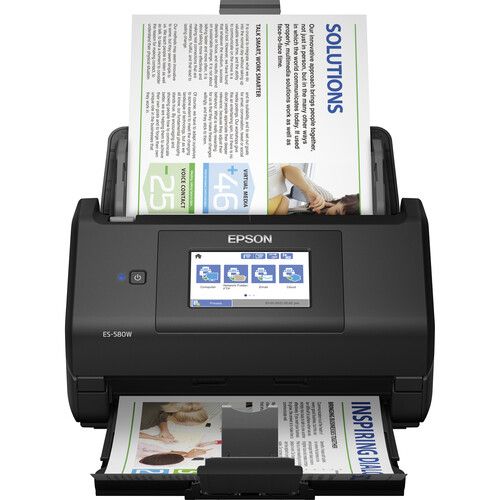 엡손 Epson ES-580W Wireless Duplex Document Scanner