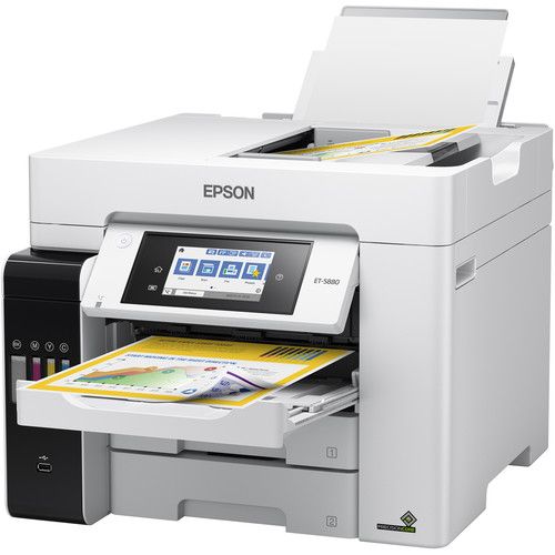 엡손 Epson EcoTank Pro ET-5880 All-in-One Cartridge-Free Supertank Printer with PCL Support