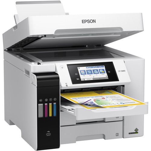 엡손 Epson EcoTank Pro ET-5880 All-in-One Cartridge-Free Supertank Printer with PCL Support