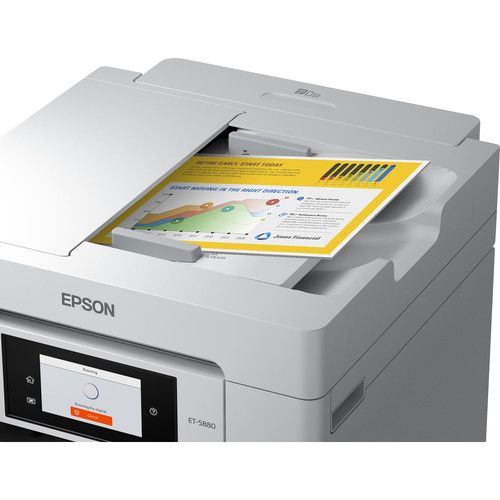 엡손 Epson EcoTank Pro ET-5880 All-in-One Cartridge-Free Supertank Printer with PCL Support