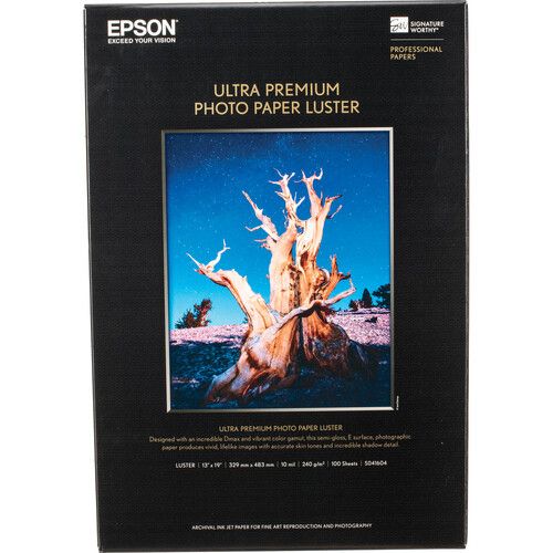 엡손 Epson Ultra Premium Luster Photo Paper (13 x 19