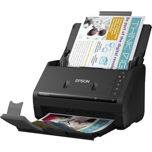 엡손 Epson ES-500W II Wireless Duplex Document Scanner