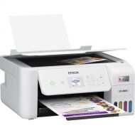 Epson EcoTank ET-2800 Wireless Color All-in-One Cartridge-Free Supertank Printer (White)